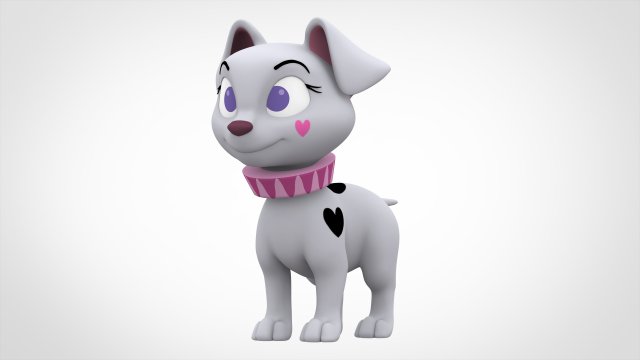 Rebecca Model 3D .c4d .max .obj .3ds .fbx .stl .blend 