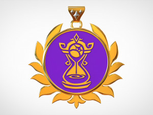 Tempus Fugit Pendant 3D Model