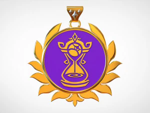 Tempus Fugit Pendant 3D Model