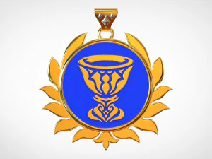 Crater Pendant 3D Model