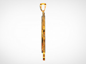Crater Pendant 3D-Modell