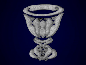Crater Pendant 3D-Modell