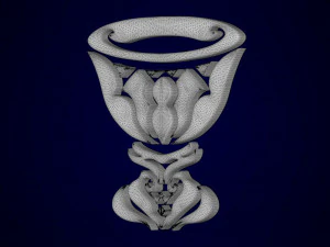 Crater Pendant 3D Model