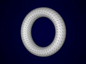 Crater Pendant 3D-Modell