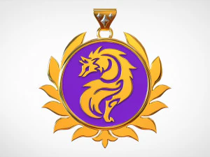 Lupus Minor Pendant 3D Model