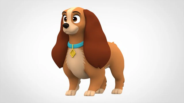 Lady 3D Model .c4d .max .obj .3ds .fbx .stl .blend 