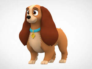 Леді 3D Модель