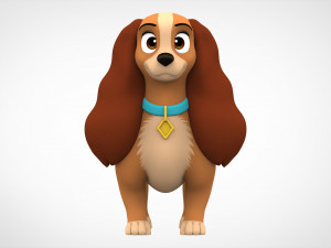 Lady Modelo 3D