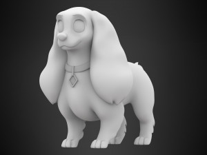 Lady Modelo 3D