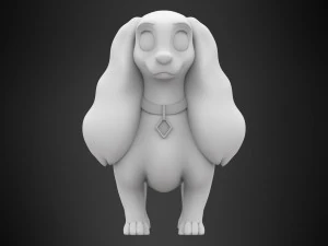 Lady 3D Model