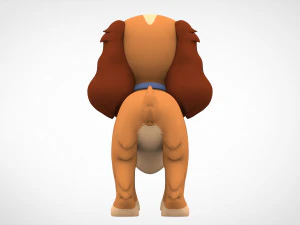 安妮特 3D 模型