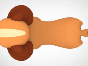 安妮特 3D 模型