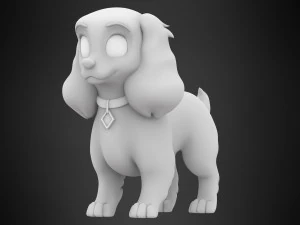 安妮特 3D 模型