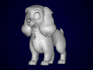 安妮特 3D 模型