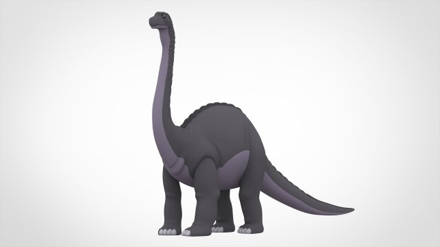 Grandpa Longneck 3D-Modell .c4d .max .obj .3ds .fbx .stl .blend 
