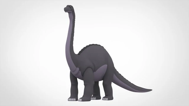 Grandpa Longneck 3D Model .c4d .max .obj .3ds .fbx .stl .blend