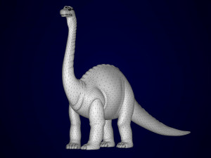 Grandpa Longneck 3D-Modell