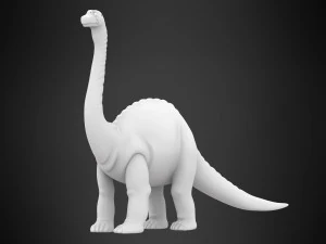 Grandma Longneck 3D Model
