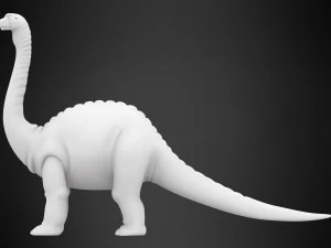 Grandma Longneck 3D Model