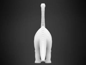 Grandma Longneck 3D Model
