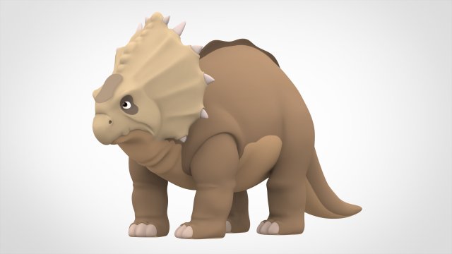 Mr Thicknose 3D Model .c4d .max .obj .3ds .fbx .stl .blend 
