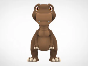 Sharptooth Cub 3D Model