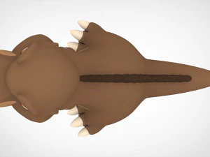 Sharptooth Cub 3D Model