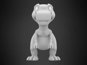 Sharptooth Cub 3D Model