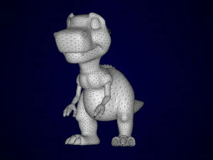 Sharptooth Cub 3D Model