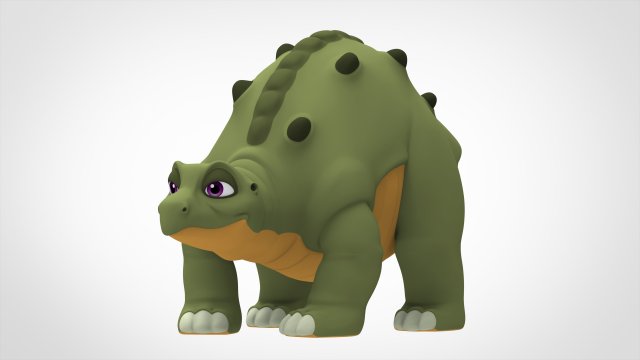 Spike 3D Model .c4d .max .obj .3ds .fbx .lwo .lw .lws