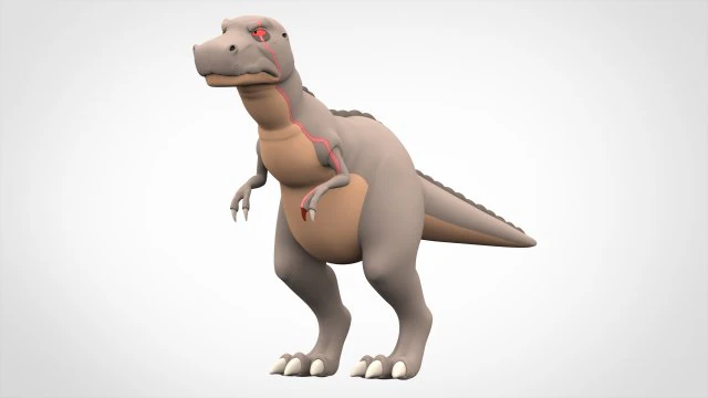 Red Claw 3D Model .c4d .max .obj .3ds .fbx .stl .blend 