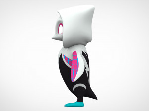 Spider-Guin 3D Model