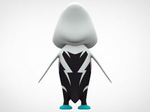 Spider-Guin 3D Model