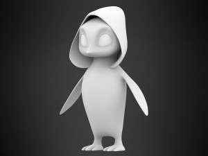 Spider-Guin 3D Model