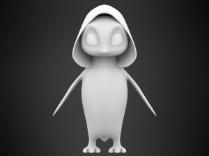 Spider-Guin 3D Model