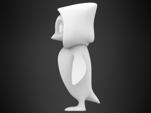 Spider-Guin 3D Model
