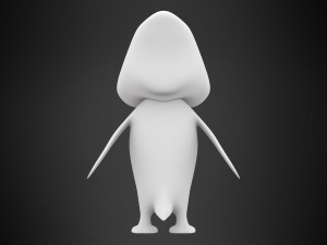 Spider-Guin 3D Model
