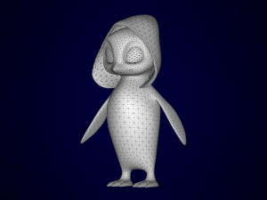 Spider-Guin 3D Model