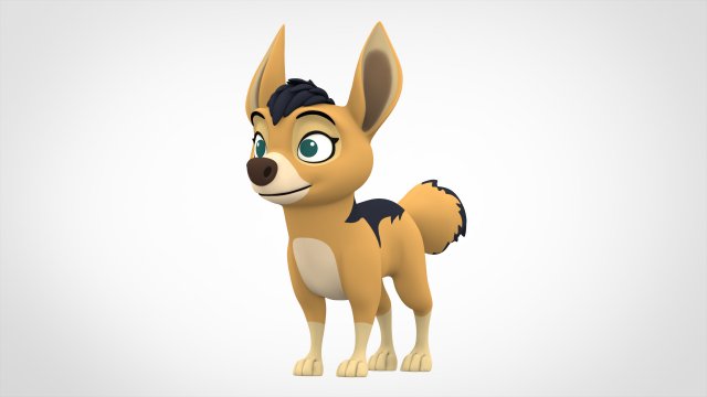 Kijana Model 3D .c4d .max .obj .3ds .fbx .stl .blend 