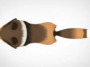 ラフ・コリー 3Dモデル