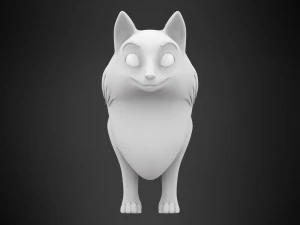 ラフ・コリー 3Dモデル