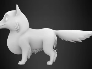 ラフ・コリー 3Dモデル