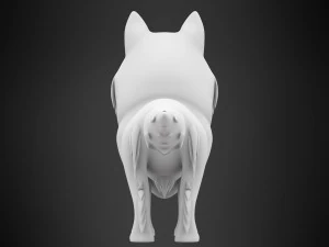 ラフ・コリー 3Dモデル