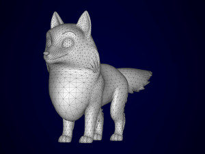 Rough Collie 3D Model