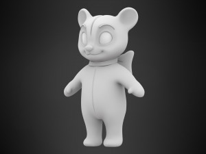 Teddy Bear Model 3D