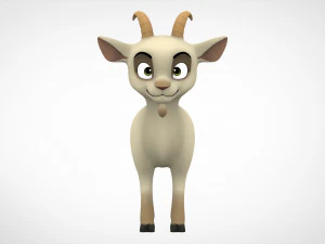 Коза 3D Модель