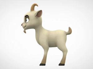 Коза 3D Модель