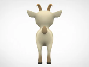 Коза 3D Модель