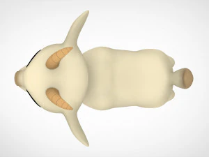 Коза 3D Модель