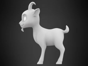 Коза 3D Модель